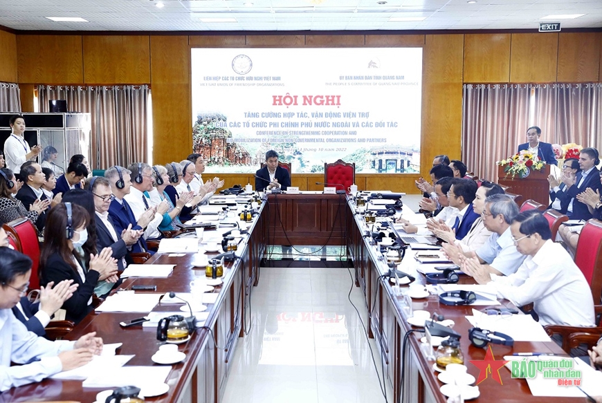 Tăng cường hợp tác, vận động viện trợ phi chính phủ nước ngoài