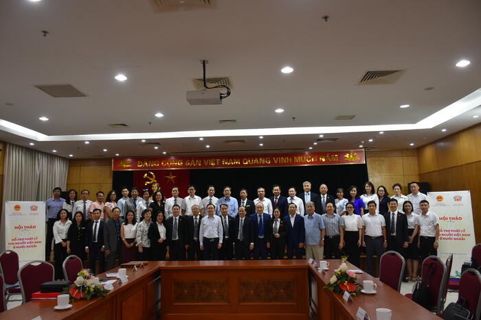 Hội thảo về hỗ trợ pháp lý cho người Việt Nam ở nước ngoài