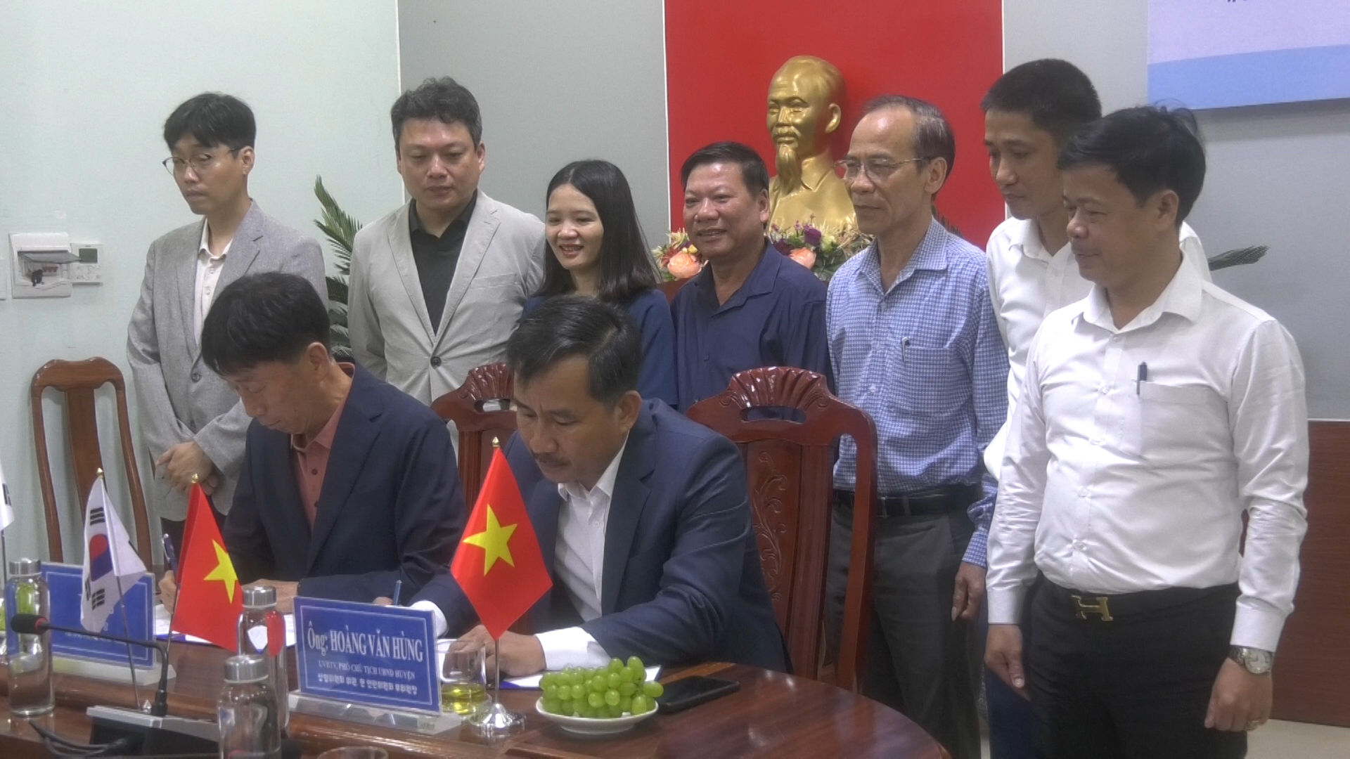 Hiệp Đức ký kết Bản ghi nhớ hợp tác phái cử lao động đi làm việc thời vụ tại quận Seongju, Hàn Quốc